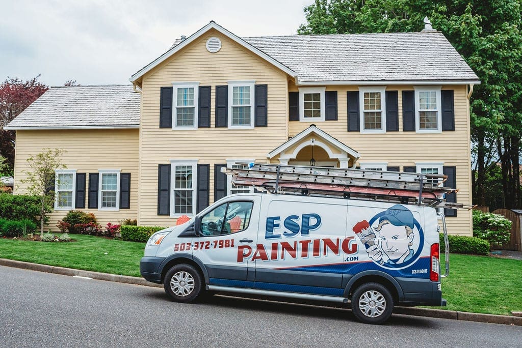 ESP Painting company van